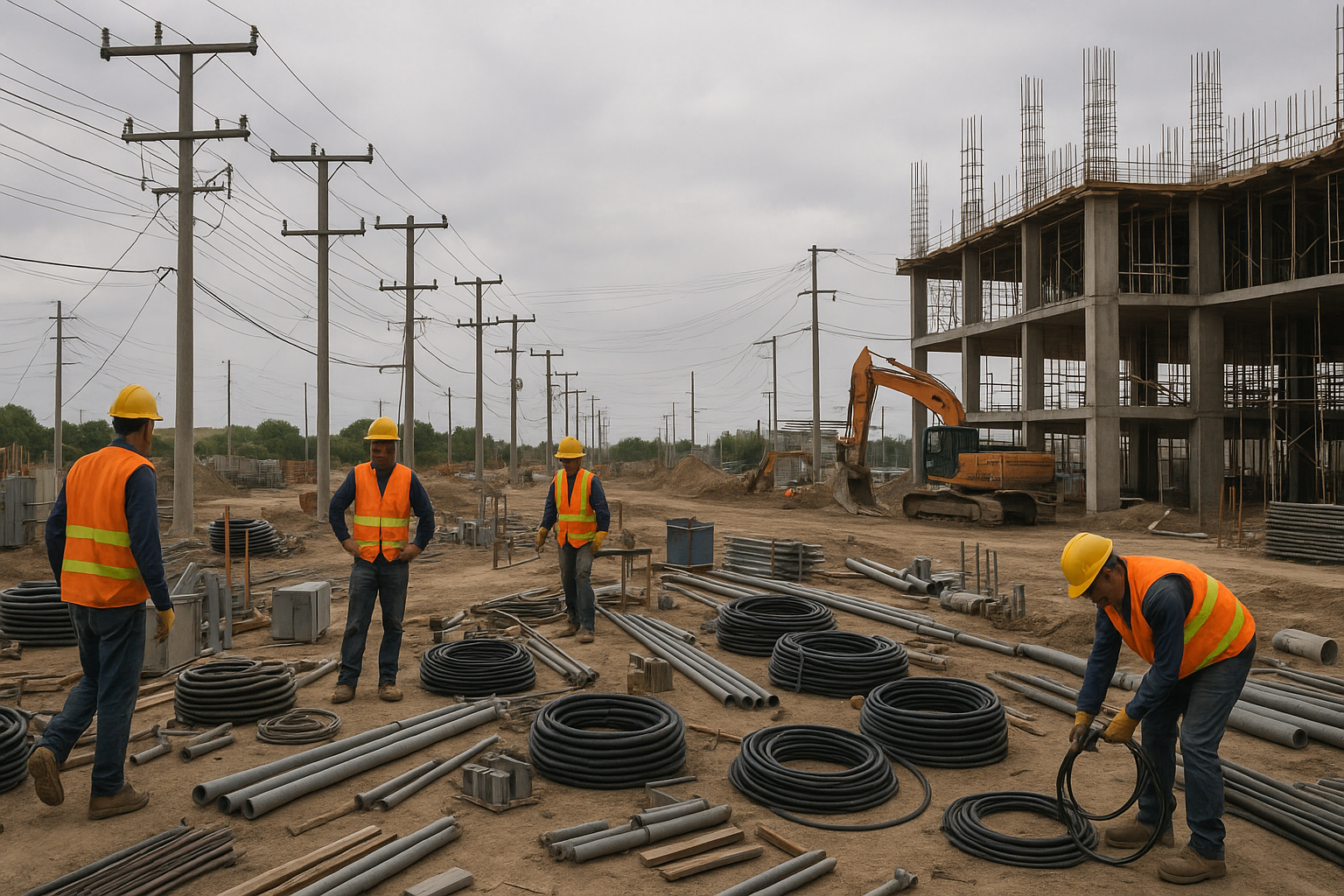 Obras eléctricas y civiles